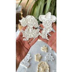Halloween Series - Skull Dancers 2’ li Set