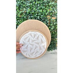 Yılbaşı Stencil -6- Yuvarlak form