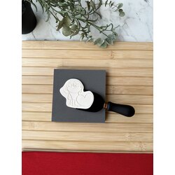 Çizgisel Lovely Girl - Embosser-