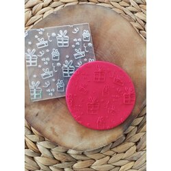 Xmas Texture -4- Embosser Doku-