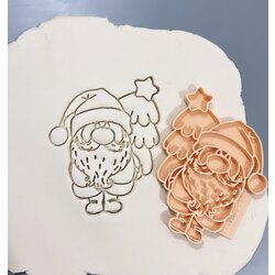 Santa with Tree
