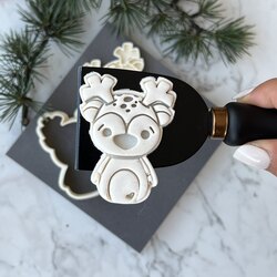Cute Christmas Series - SantaDeer