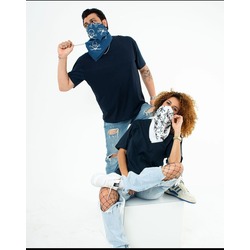 NAVY BLUE BASİC Unisex Super Oversize 