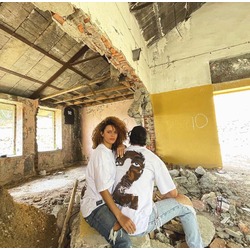 TUPAC Printed Unisex Super Oversize