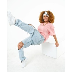PİNK Basic Unisex Super Oversize