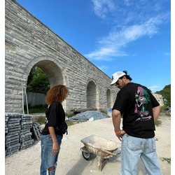 FLAMINGO Printed Unisex Super Oversize