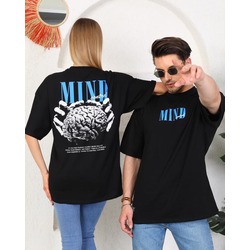 MIND Printed Unisex Super Oversize