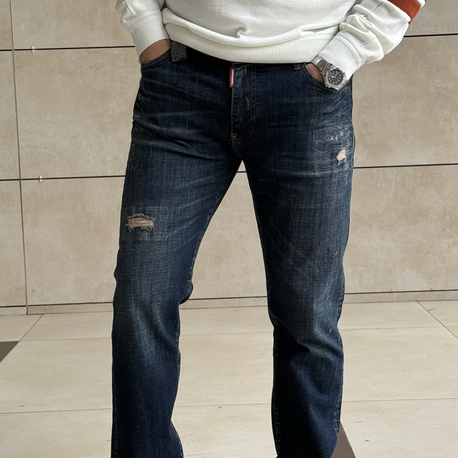 DSQUARED NAVY BLUE PREMIUM JEANS