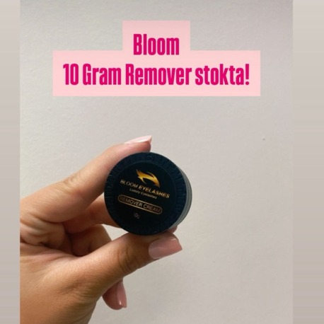 BLOOM İPEK KİRPİK TEMİZLEYİCİSİ – 10 GR  BLOOM 10 GR REMOVER