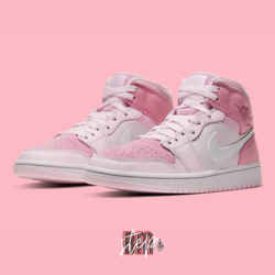 Air Jordan 1 Mid Digital Pink
