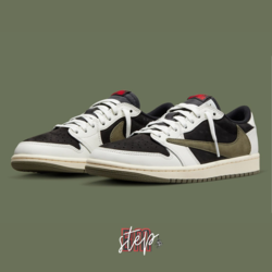 Travis Scott x Air Jordan 1 Low OG”Olive