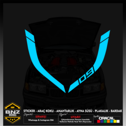 MT 09 GOVDE STİCKER SET