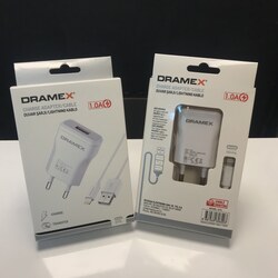 Dramex  iPhone Şarj Aleti Seti