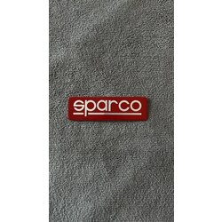 SPARCO ALÜMİNYUM STICKER KIRMIZI