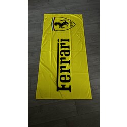 FERRARI SARI BÜYÜK HAVLU