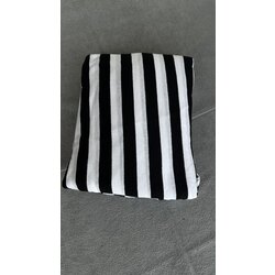 SİYAH BEYAZ ZEBRA DESEN PENYE SERVİS KILIF
