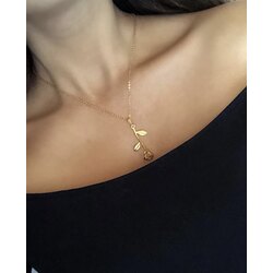 Gold Rose Kolye