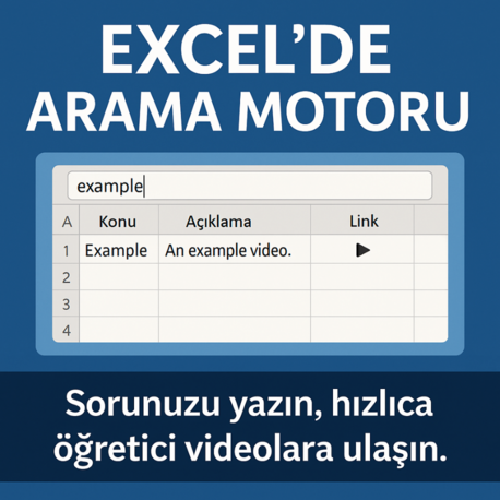 Anında Excel – Soru sor, anında öğren!