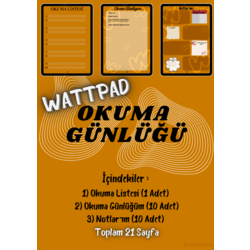 Wattpad Okuma Günlüğü 1
