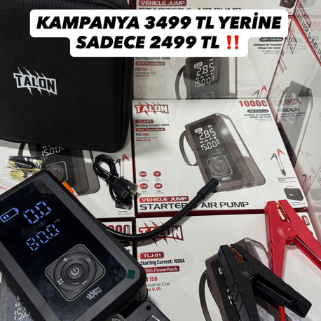 TALON TANK AKÜ TAKVİYE 10.000 maH KAMPANYALI