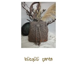 Büzgülü çanta