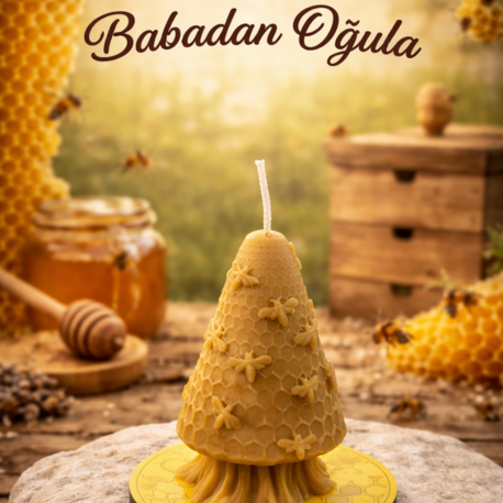 Babadan Oğula Doğal Balmumu Ağaç Mum