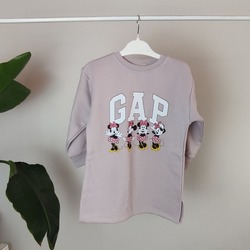 GAP Minnie Mouse Baskılı Tunik,Açık Kahve,  1 - 5 Yaş