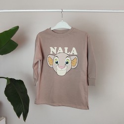 Zara Nala Baskılı Tunik, Kahve,  1 - 5 Yaş
