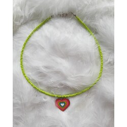Heart Charm Kolye 