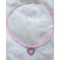 Heart Charm Kolye 