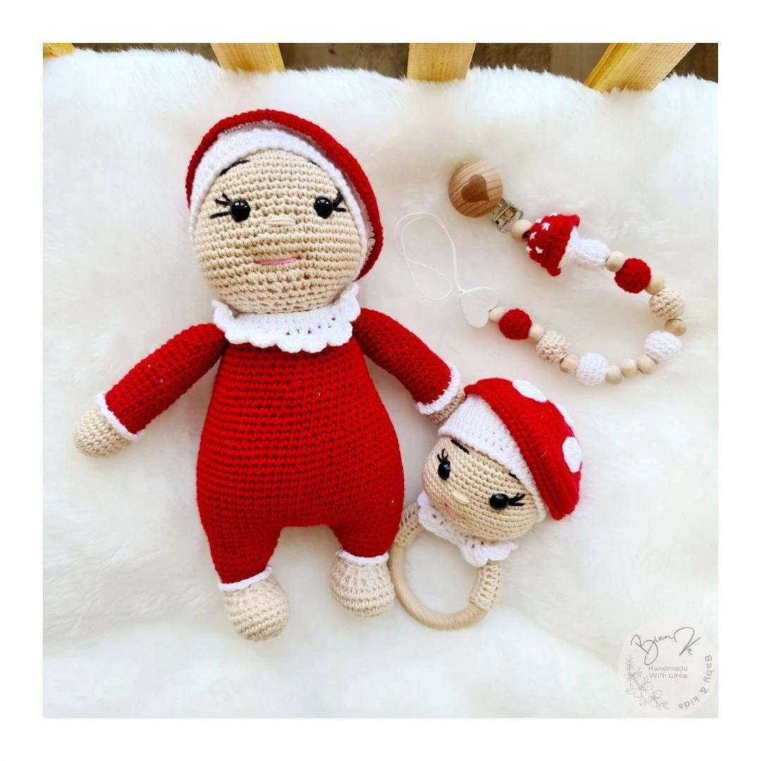 MANTAR BEBEK  amigurumi set
