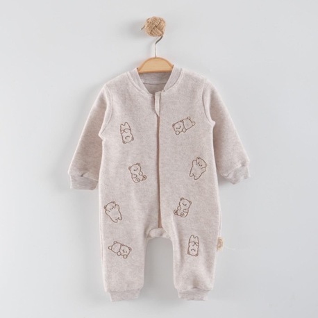 BABYBOO YUMOŞ AYICIK FERMUARLI TULUM 6-18 Ay