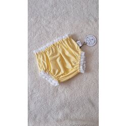Sarı gingham bloomer