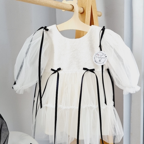 Coquette bow elbise