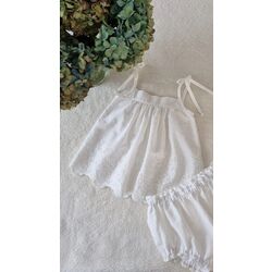 Peony askılı bluz ve bloomer
