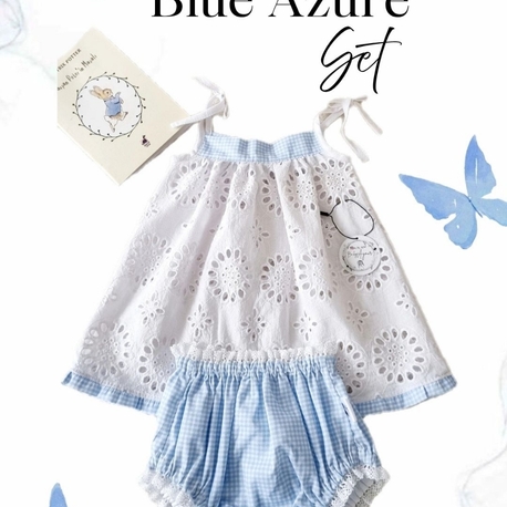 Blue Azure ikili set