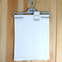Çift Katlı Ekru Muslin Battaniye 