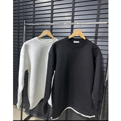 Oversize Bisiklet Yaka Sweat