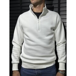 Dik Yaka Fermuarlı Sweatshirt 