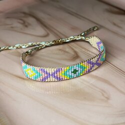 Pastel Miyuki Bead Bracelet 