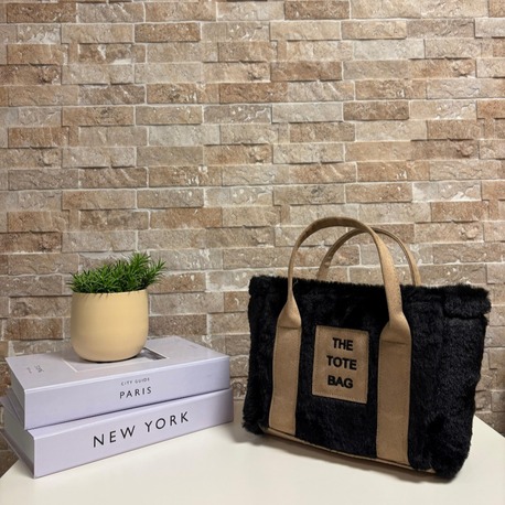 T H E Bag Model El ve Omuz Kadın Çantası Siyah