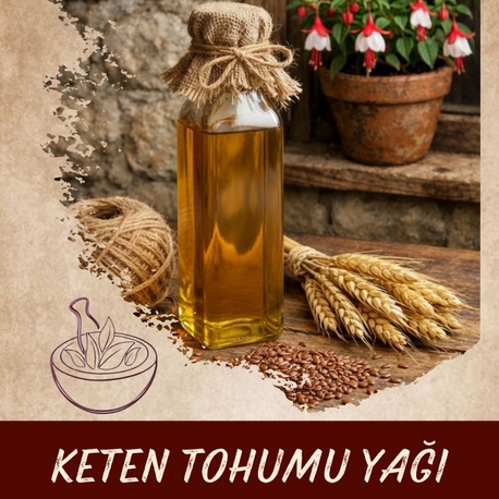 Keten Tohumu Yağı (Altın Oran✨️) 250ml 