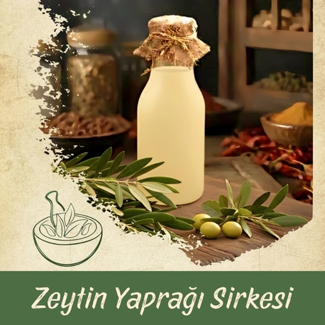 Zeytin Yaprağı Sirkesi (Şifre) Pet 1lt 