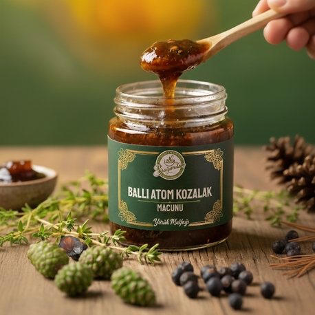 Ballı Atom Kozalak Macunu (Nefes Al) 900gr