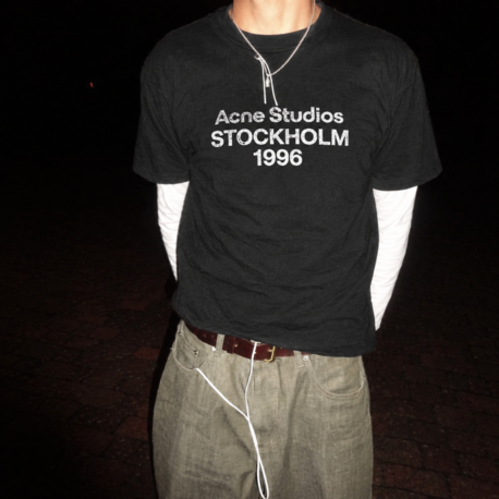 acne studios stockholm tee