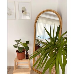 Bambu boy aynası çerçevesi aynasız