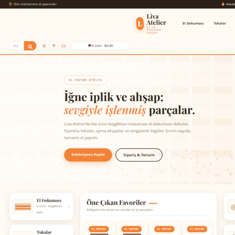Liva Atelier OpenCart Teması