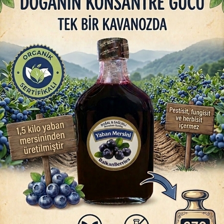 %100 Yaban Mersini özü