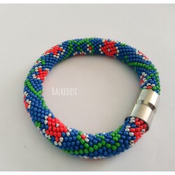 Çiçekli  (mavi) Bohembileklik 