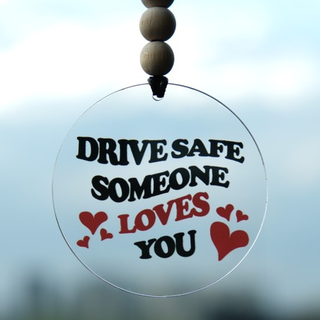 Balkhoon Drive Safe Dikiz Aynası Süsü Araba Süsü Hediyelik Eşya